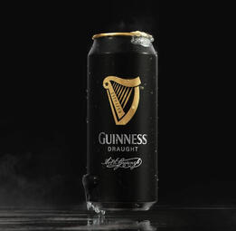 Guinnes Beer. Guinness is a dark, coffee-like beer made from water, malt, barley, hops, and yeast. The roasted barley gives it its deep color and unique aroma. ABV: 4.2 - 8%. (₩10,000)